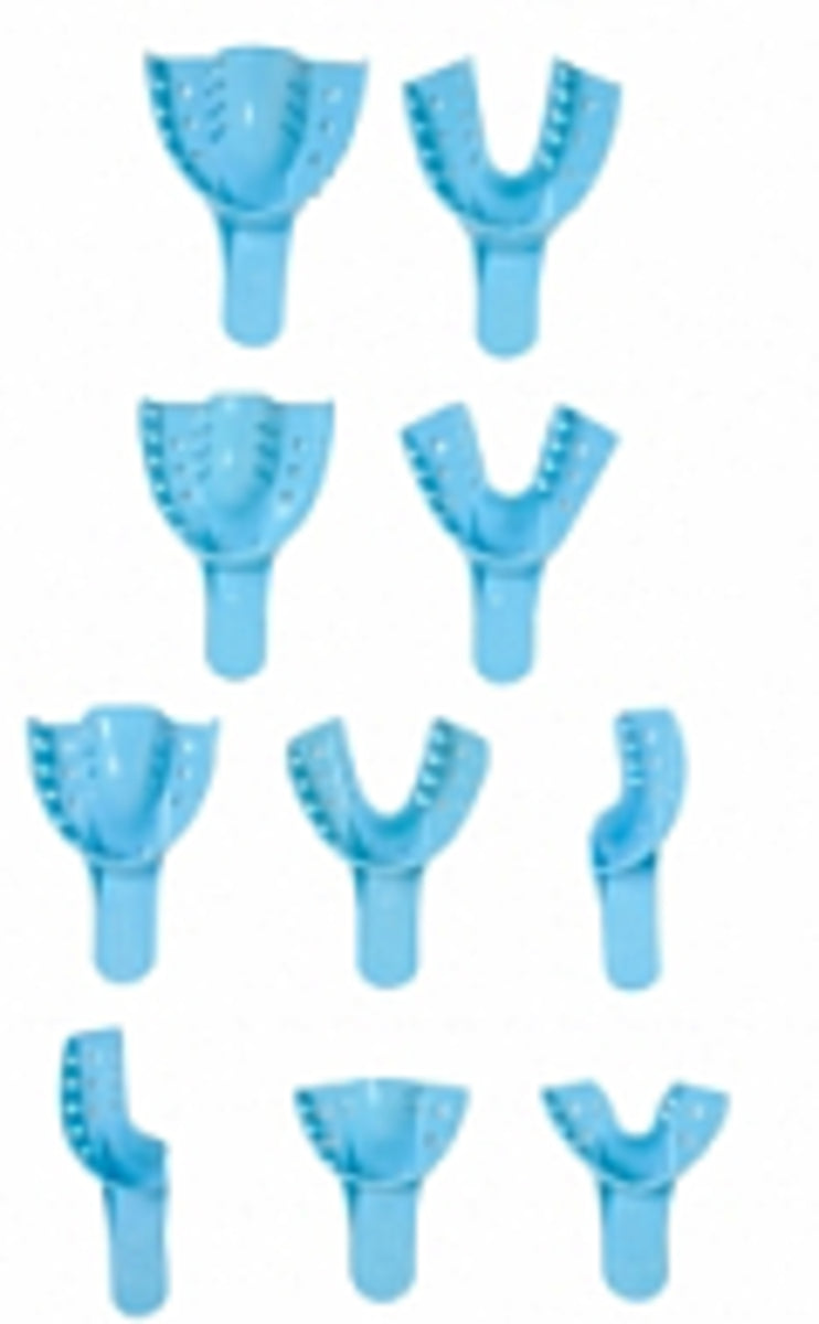 House Brand IMSU5 Impression Trays Perforated 12/Pk #5 Small Upper House Brand IMSU5 Impression Trays Perforated 12/Pk #5 Small Upper